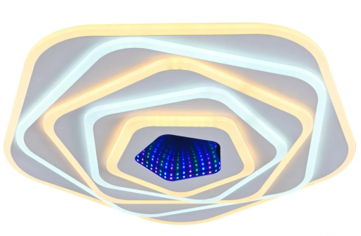 2.4G дистанционное управление Белая 200W+10W  LED