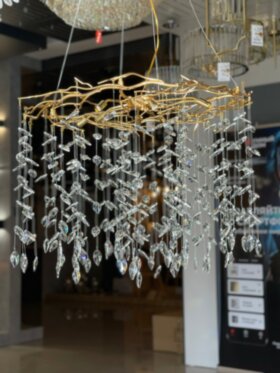 7763-D800 Gold Люстра