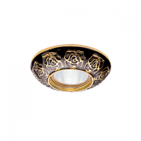 Regal 51 10 42 Светильник литой, неповоротный, золото/черный, MR16