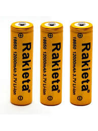 YYC-18650 батарейки