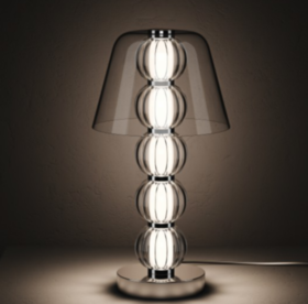 Настольный светильник Eleganza 119298T LED 7.8W  4000K/  black + brass