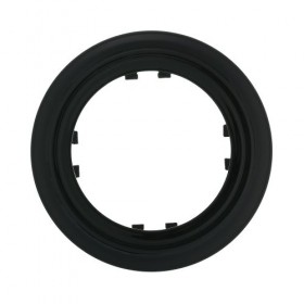 Рамка 1-пост. круглая (черн.) LK Vintage-Classic (100шт.) 1кор.=1000шт.