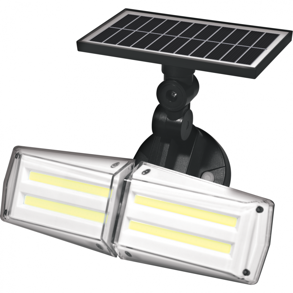 REV Автономный сд прожектор с д/д Autonoma LED Solar Pro вынос. панель, 2xCOB, аккум.3000мАч, IP65,