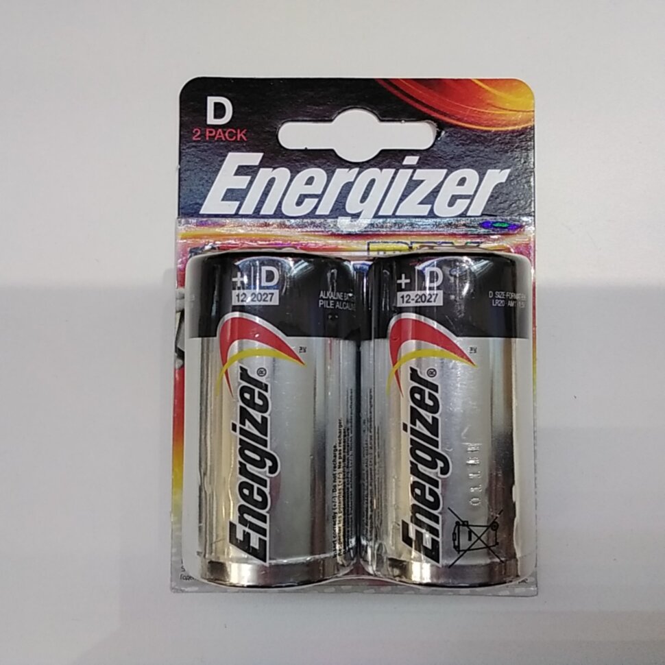 Батарейки ENERJIZER D LR20