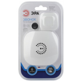 Звонок ЭРА BIONIC White беспроводной