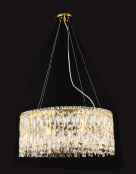 Люстра хрустальная F1253-600 Золото