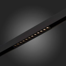 ST806.446.12 Магнитный трековый светильник Черный LED 1*12W 4000K 550Lm Ra>90 36о IP20 L220xW22xH44