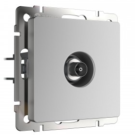 WL ТВ-розетка оконечная (серебряный)