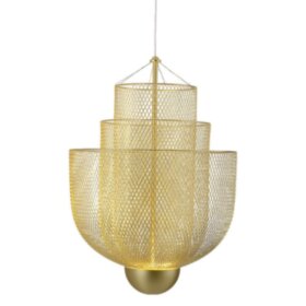 Подвесная люстра  Canto 1110152P/GD LED 11W  3000K / gold