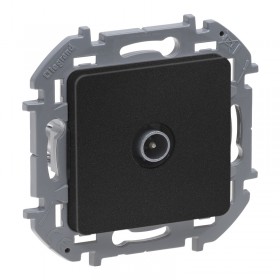 Механизм розетки оконечной TV 1445276 Inspiria 10дБ 5-862мГц антрацит Leg П 673873