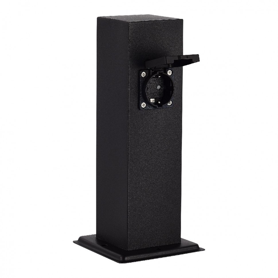 SL9012.405.00 Столб уличный 2 розетки ST-Luce черный 3500W