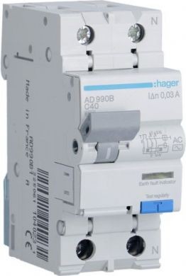 Дифференциальный автомат 1Р+N В 40А 30mA Hager