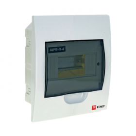 Щит распред,встраиваемый ЩРВ-П-4 IP41 EKF PROxima