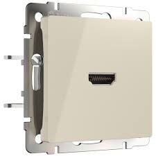 WL слоновая кость Розетка HDMI