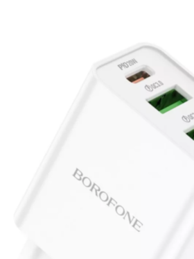 BOROFONE Зарядное устройство PD20w 2Usb+Type-c