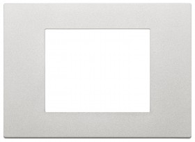 НАКЛАДКА НА 3 МОДУЛЯ СЕРЕБРО