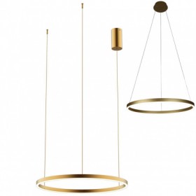 Подвесной светодиодный светильник Kink Light Тор матовое золото d40 08212,33P(3000K)