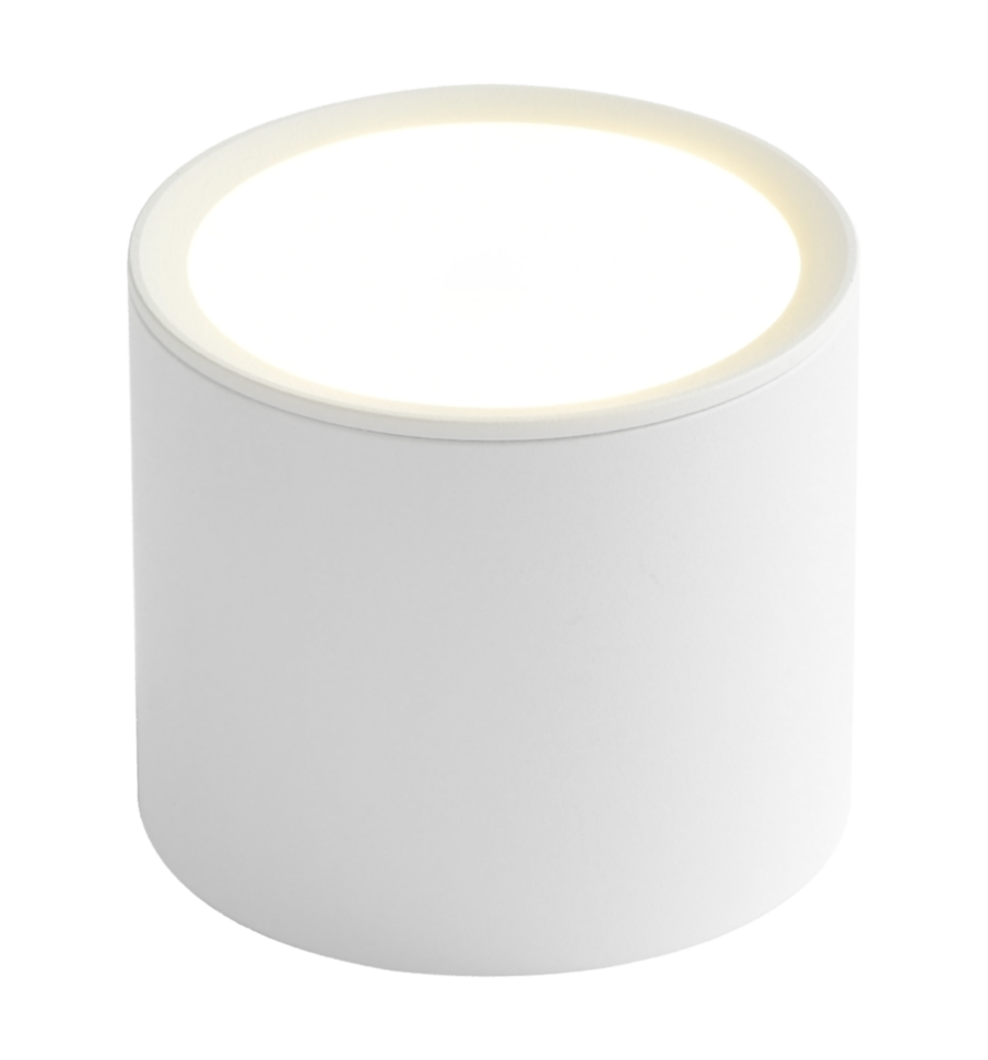 Накладной светильник SG619 GX53 белый матовый круг D83*H70mm