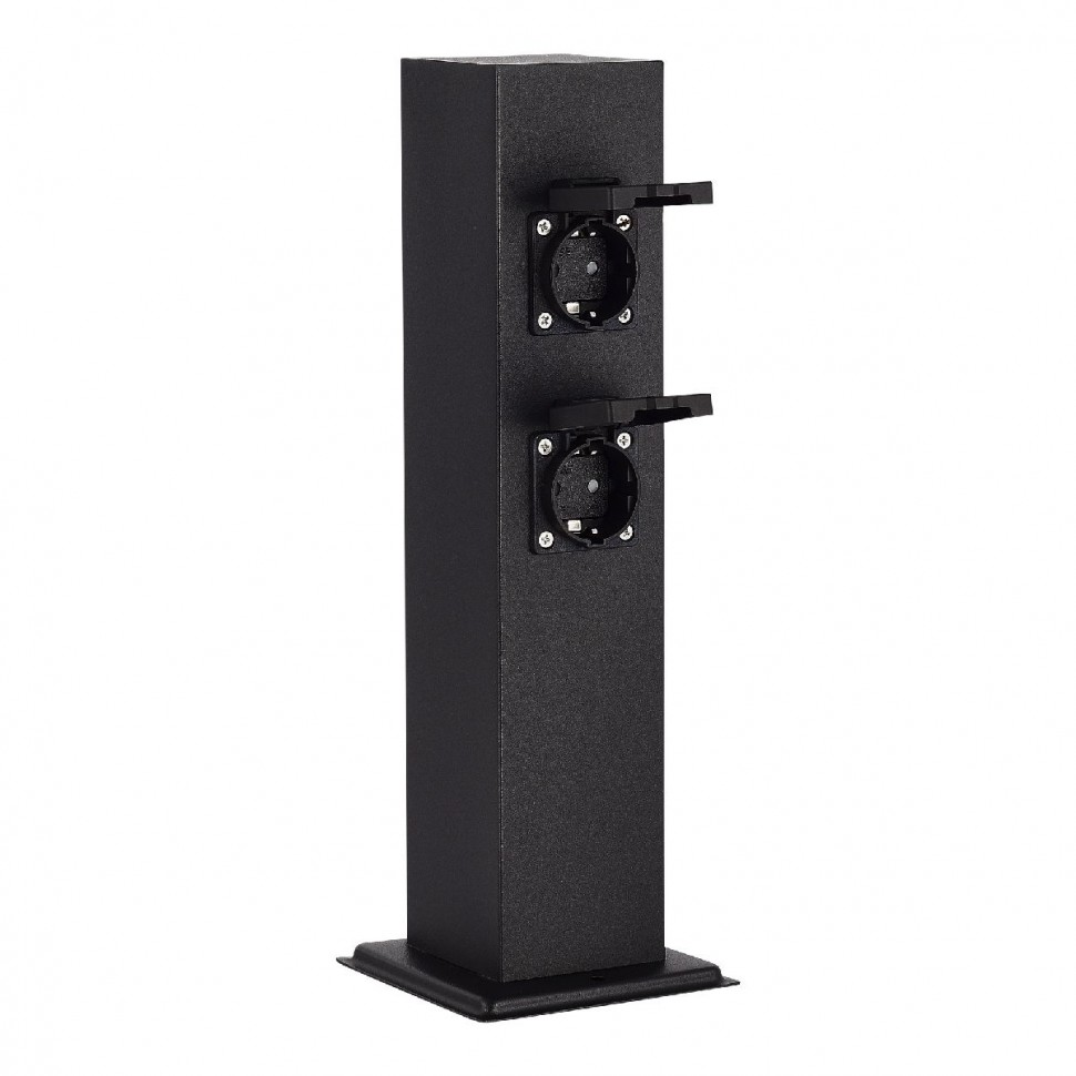 SL9012.415.00 Столб уличный 4 розетки ST-Luce черный 3500W