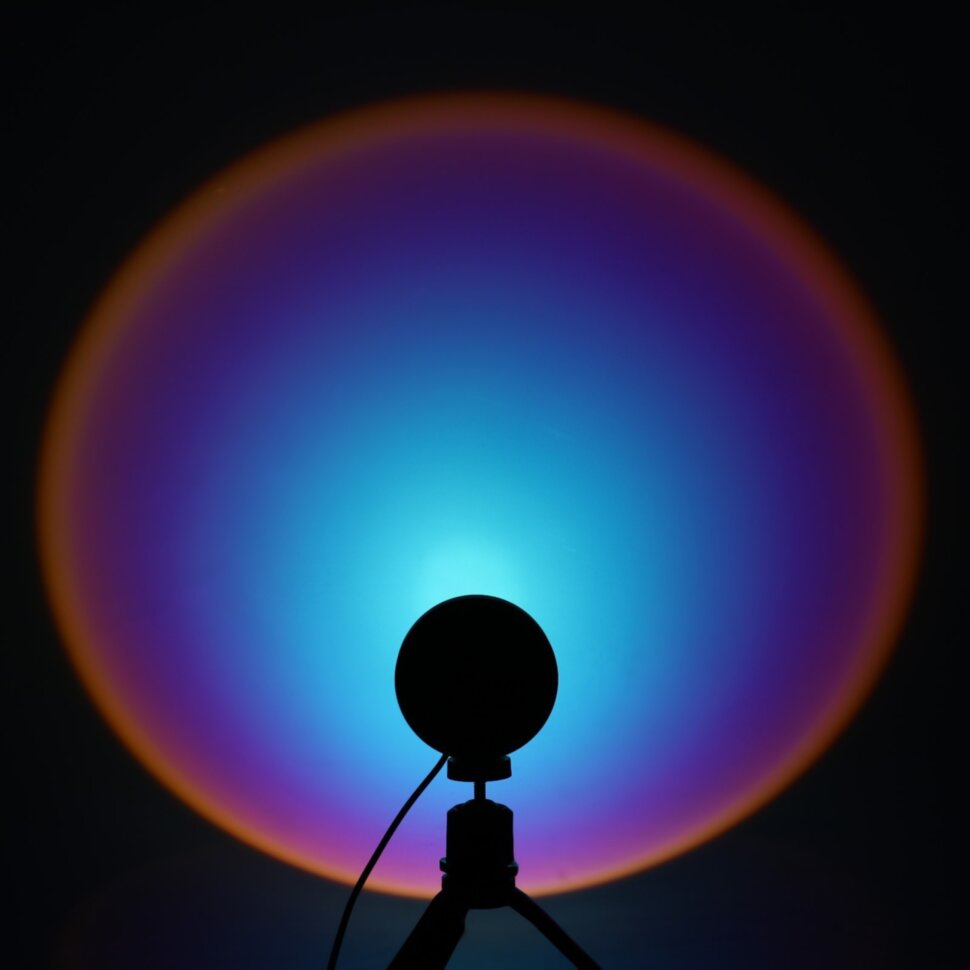Лампа атмосферная "Радуга", 7Вт, от USB, 5В   7017529