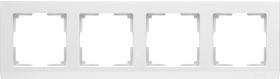 WL белый 4-ая рамка WL04-Frame-04-white