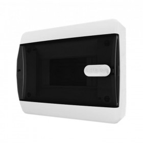 Корпус ЩРН-П-6 UNION  IP41 черн. прозр. дверь пластик. IEK