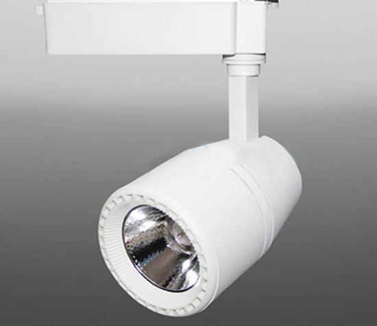 Трековый светодиодный светильник Track-90 (220V, белый корпус, 35W,однофазный) (дневной белый 4000K