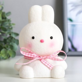 Ночник &quot;Зайчик&quot; LED 1Вт от батареек 3хAG10 бело-розовый 7,4х9,2х12,5 см