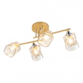 CL134142 Клаус Зол.+Хром Св-к Люстра