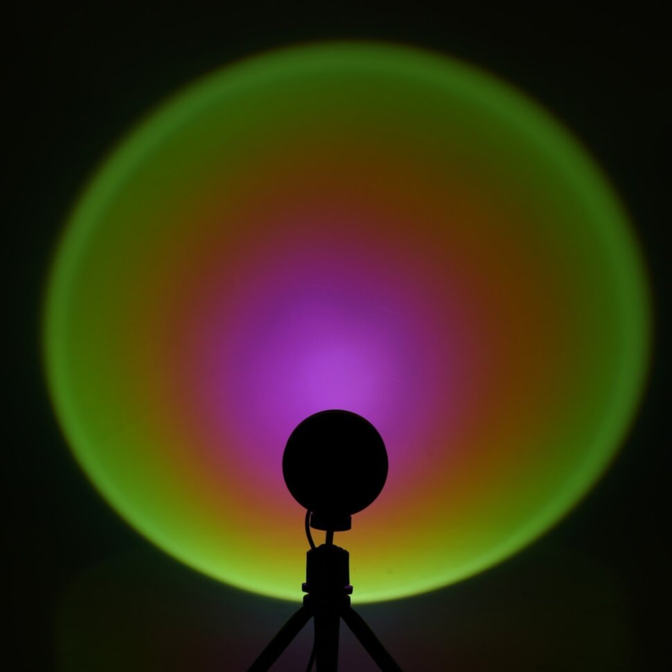 Лампа атмосферная "Солнце", 7Вт, от USB, 5В   7017528