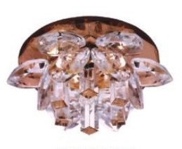 Свет-к точ. G6.35 LE S 127-1 (1127-1) Звезда; Цв:Прозр; Осн:Светло-корич - (Стекл) (30)