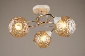 3335/3 CR+WT (1) Люстра