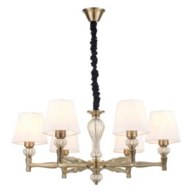 Подвесной светильник  Escada 672/6S E27*60W Brass