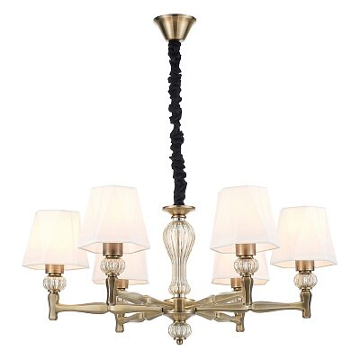 Подвесной светильник  Escada 672/6S E27*60W Brass