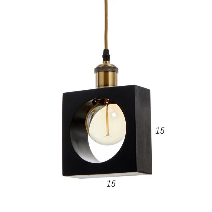 Светильник 2070/1BK E27 60Вт черный 15х6х15-100 см 6949871