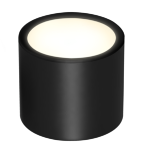 Накладной светильник SG619 GX53 черный матовый круг D83*H70mm