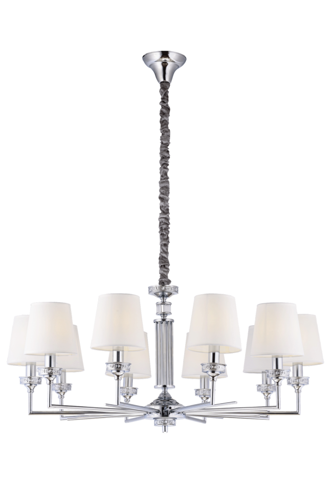 8906/10CR CHROME (1) Люстра