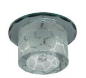 Свет-к точ. G6.35 LE S 131-1 (1131-1); Цв:Прозр;Осн:Зеркал-прозр (Стекл) (30)