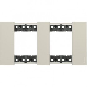 Bt LIVING NOW Декоративная рамка 2 поста (2+2 модуля), Песочный