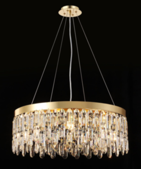 Люстра хрустальная F126-600 Золото