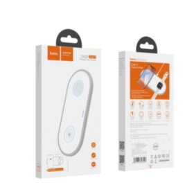 HOCO CW20 Беспроводное зарядное устройство 2-в-1 настольная зарядная станция