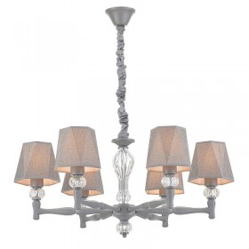 Подвесной светильник  Escada 672/6S E27*60W Grey