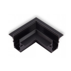 ST007.429.00 Угол-соединитель для встраиваемого магнитного шинопровода ST-Luce Черный