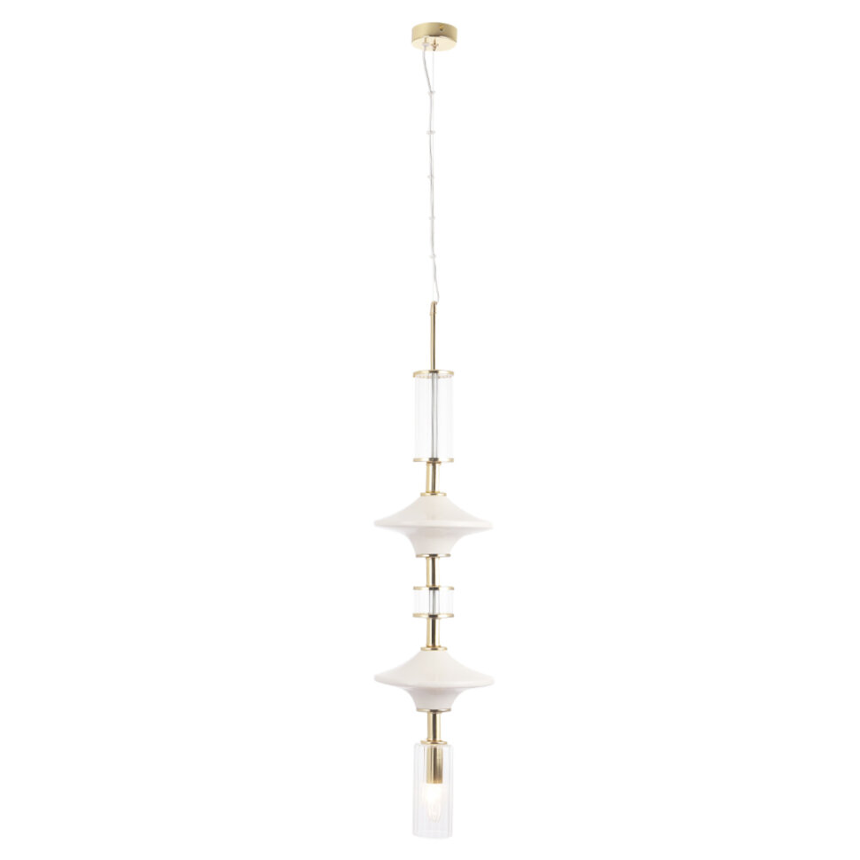 CRYSTAL LUX Светильник подвесной VALENCIA SP1.3 GOLD