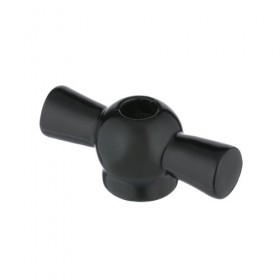 Тумблер поворотного выключателя, металл (черный) LK Vintage-Quadro