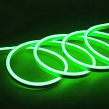 Лента светодиодная уличная DC24V-2835-120D-10W зеленый-10M