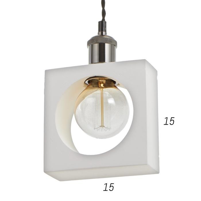 Светильник 2070/1WT E27 60Вт белый 15х6х15-100 см 6949872