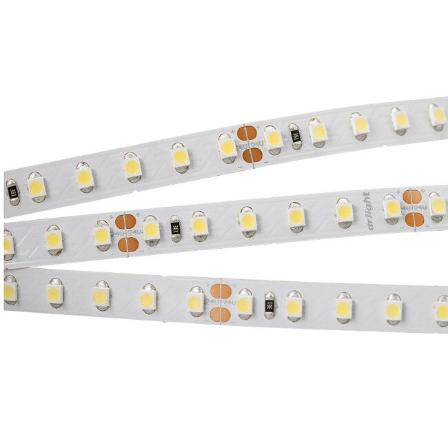 Светодиодная лента RT 2-5000 24V 2x(3528,600 LED,CRI98) (теплый белый 2700K)