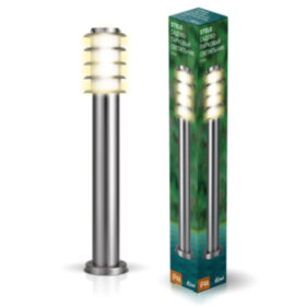 REV Светильник сад-парк duwi Stelo столб 650мм,40 W, серябристый металик,