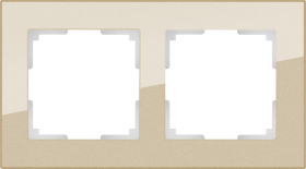 WL шампань стекло 2 рамка WL01-Frame-02